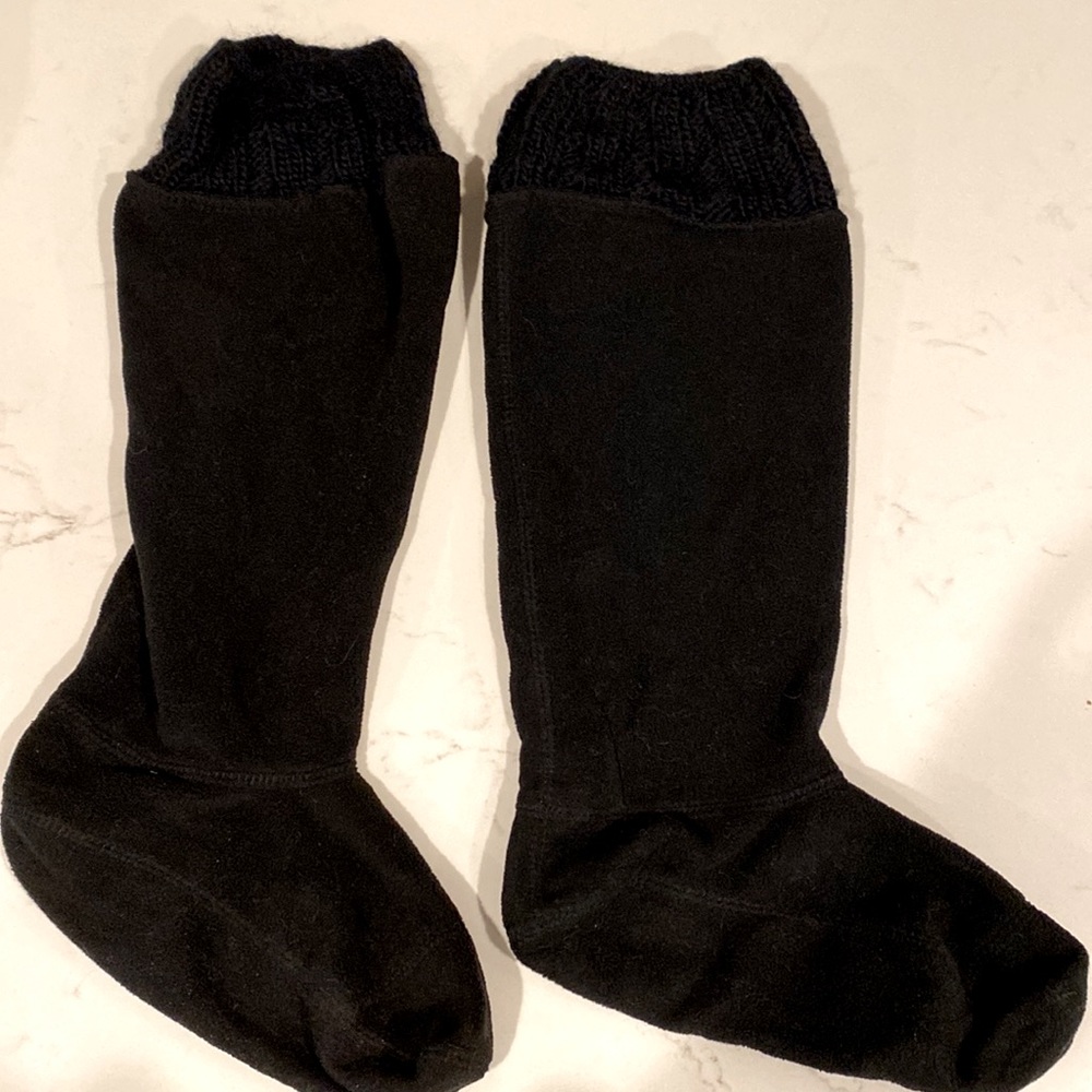 Hunter Rain Boot Socks Black